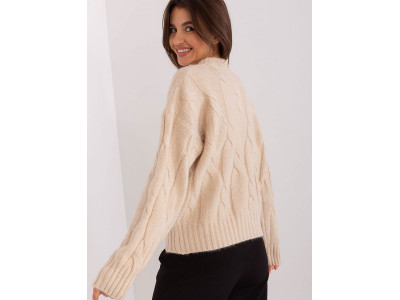 Дамски пуловер класически модел 186552 AT