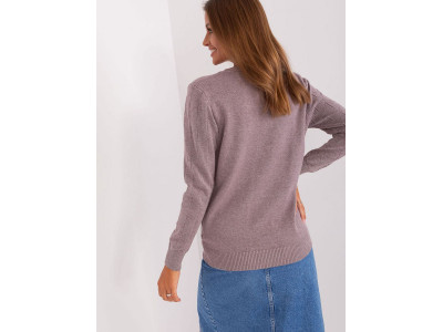 Дамски пуловер класически модел 186558 AT