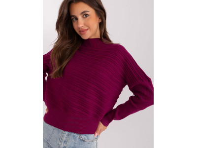 Дамски пуловер класически модел 186564 AT