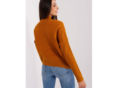 Дамски пуловер класически модел 186565 AT