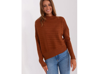 Дамски пуловер класически модел 186569 AT