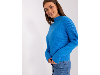 Дамски пуловер класически модел 186570 AT
