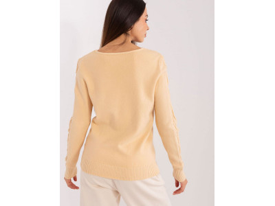 Дамски пуловер класически модел 186575 AT