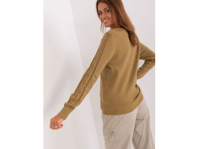 Дамски пуловер класически модел 186578 AT