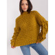 Дамски пуловер класически модел 186593 AT