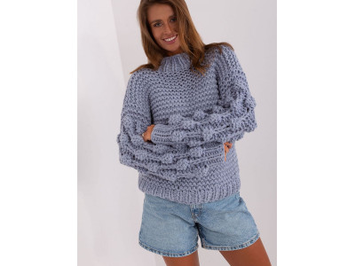 Дамски пуловер класически модел 186595 AT