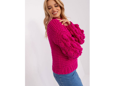 Дамски пуловер класически модел 186596 AT