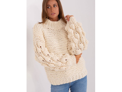 Дамски пуловер класически модел 186597 AT