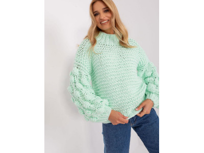 Дамски пуловер класически модел 186598 AT