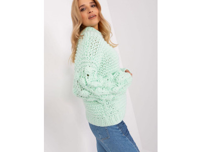 Дамски пуловер класически модел 186598 AT