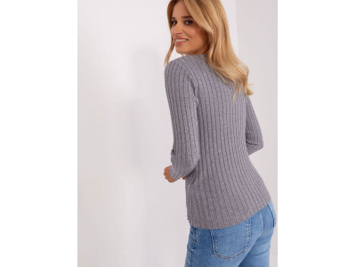 Дамски пуловер класически модел 186620 Factory Price