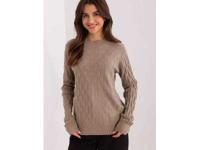 Дамски пуловер класически модел 186823 AT