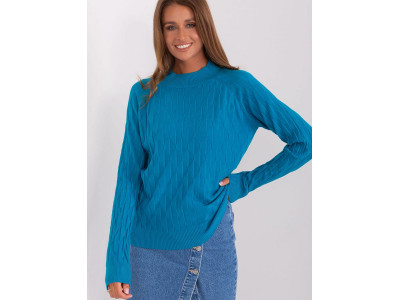 Дамски пуловер класически модел 186825 AT