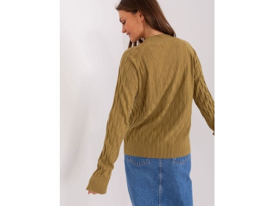 Дамски пуловер класически модел 186830 AT