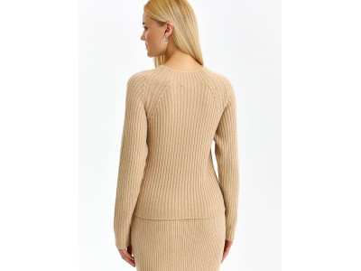 Дамски пуловер класически модел 186880 Top Secret