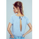 Дамска блуза с къс ръкав Модел 53614 Eldar