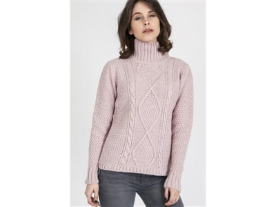 Дамски пуловер класически Модел 44456 MKMSwetry